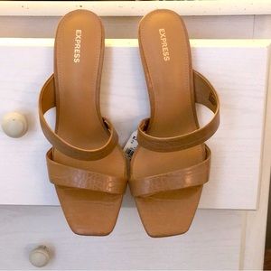 Nude sandals